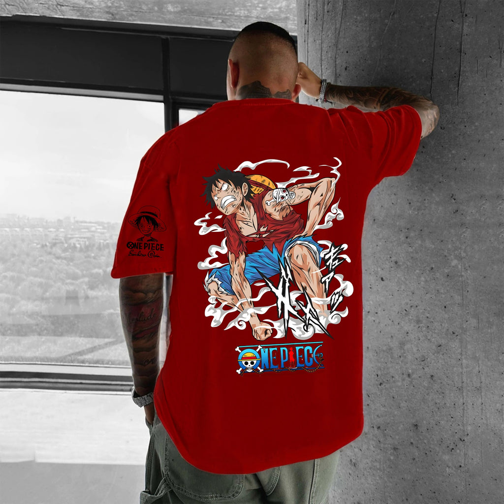 Unisex Anime Inspired Vintage T-Shirt丨