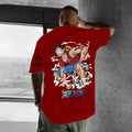 Unisex Anime Inspired Vintage T-Shirt丨