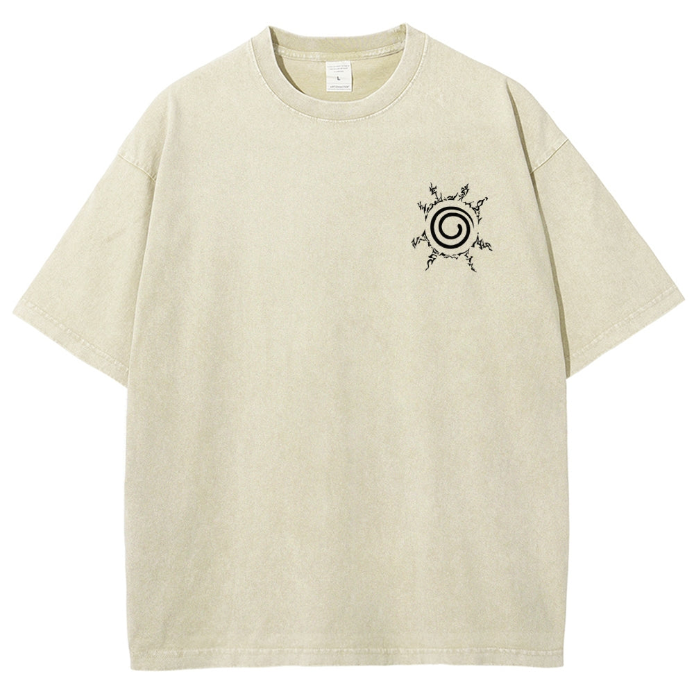 NARUTO Unisex Fit Washed T-Shirt