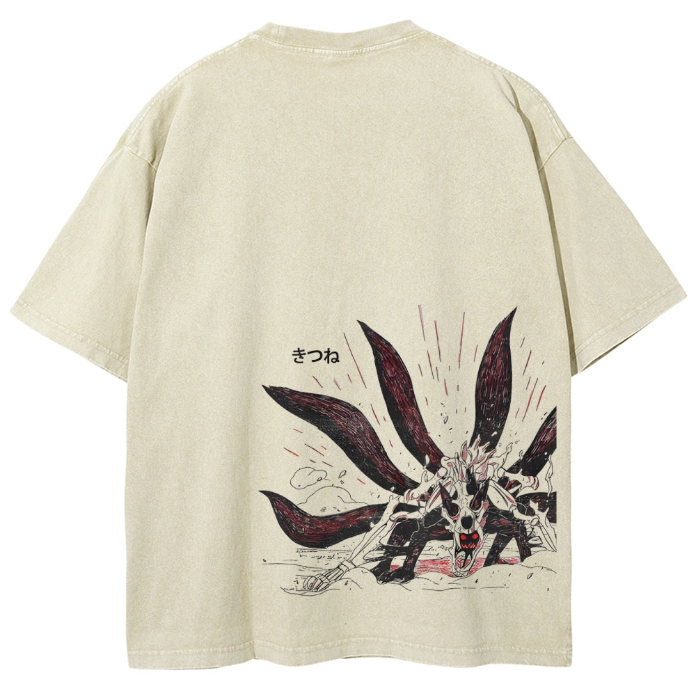 NARUTO Unisex Fit Washed T-Shirt