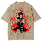 Jujutsu Kaisen Unisex Fit Washed T-Shirt 2502003473