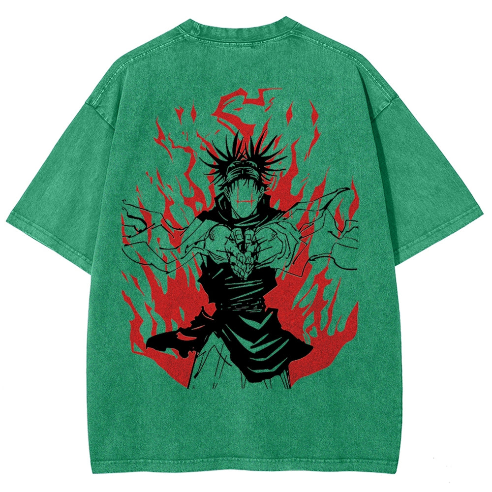 Jujutsu Kaisen Unisex Fit Washed T-Shirt 2502003473