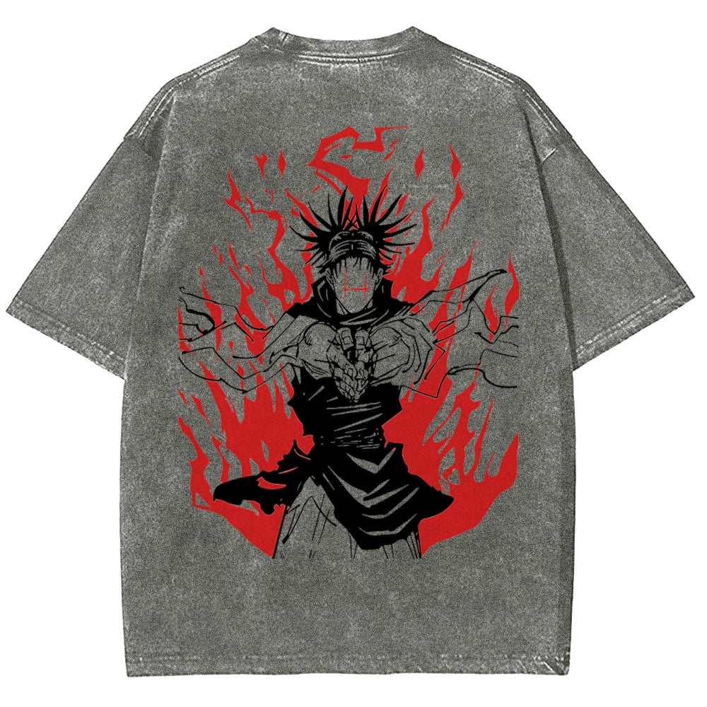 Jujutsu Kaisen Unisex Fit Washed T-Shirt 2502003473