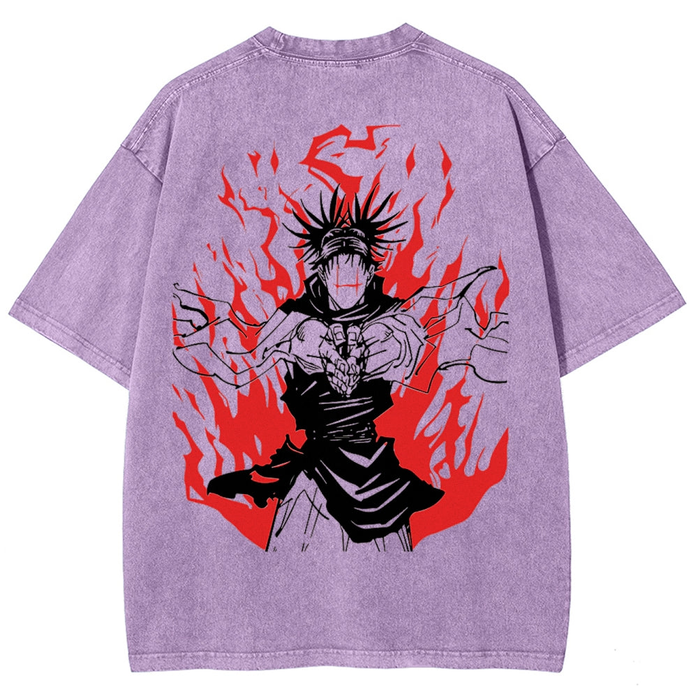 Jujutsu Kaisen Unisex Fit Washed T-Shirt 2502003473