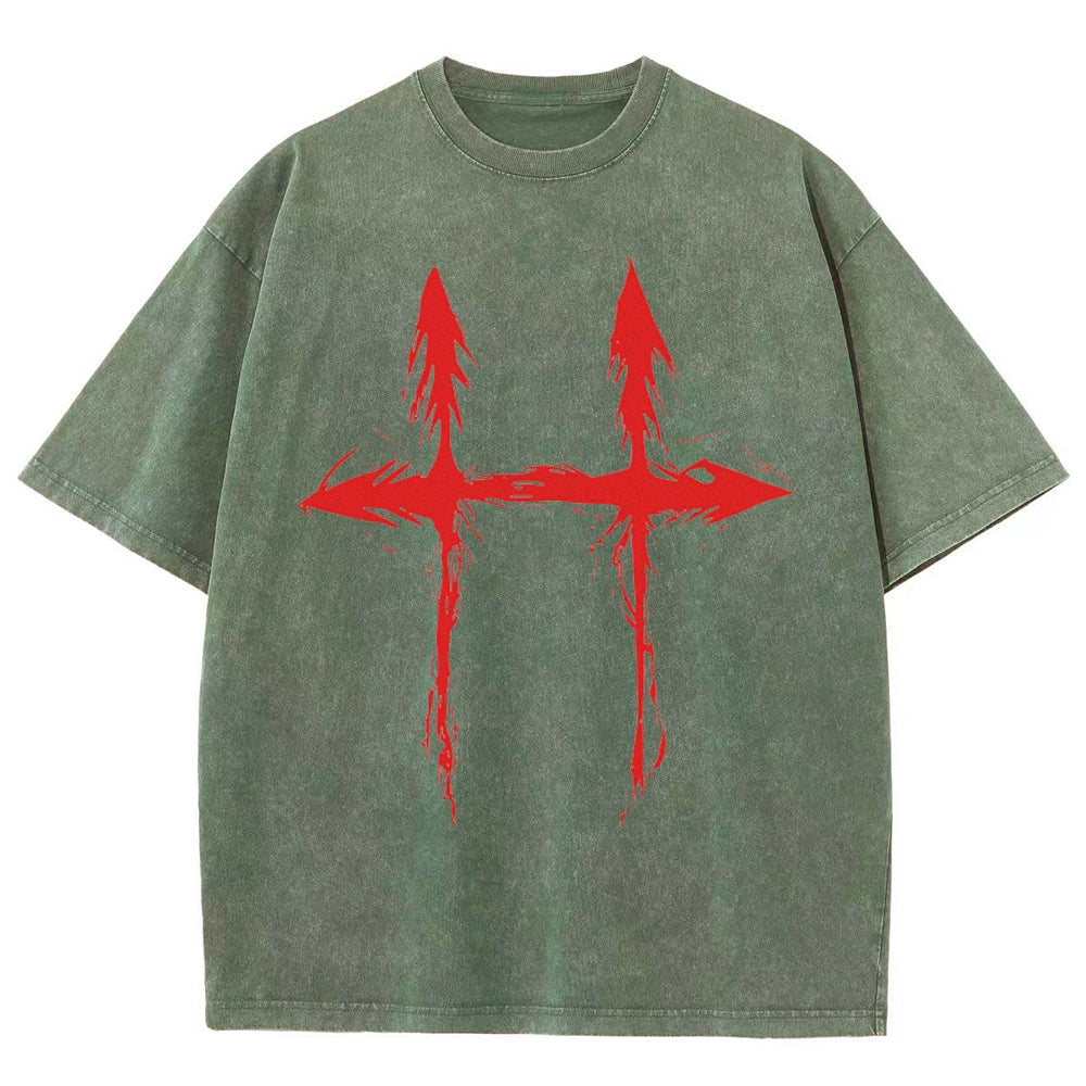 Jujutsu Kaisen Unisex Fit Washed T-Shirt 2502003473