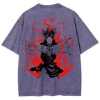 Jujutsu Kaisen Unisex Fit Washed T-Shirt 2502003473