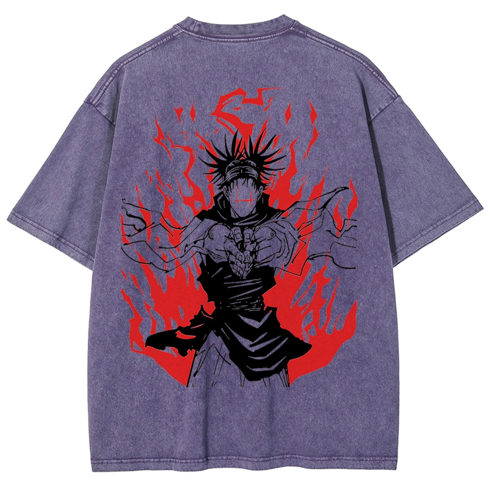 Jujutsu Kaisen Unisex Fit Washed T-Shirt 2502003473