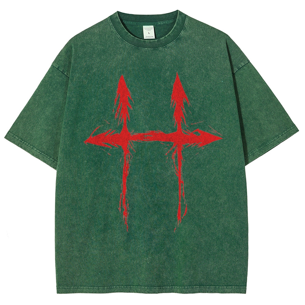 Jujutsu Kaisen Unisex Fit Washed T-Shirt 2502003473