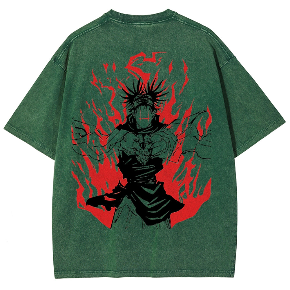 Jujutsu Kaisen Unisex Fit Washed T-Shirt 2502003473