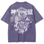 Naruto Unisex Fit Washed T-Shirt 2502003593
