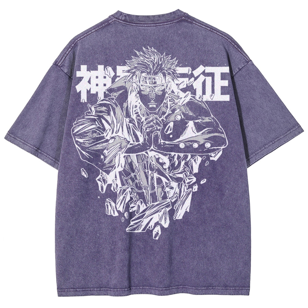 Naruto Unisex Fit Washed T-Shirt 2502003593