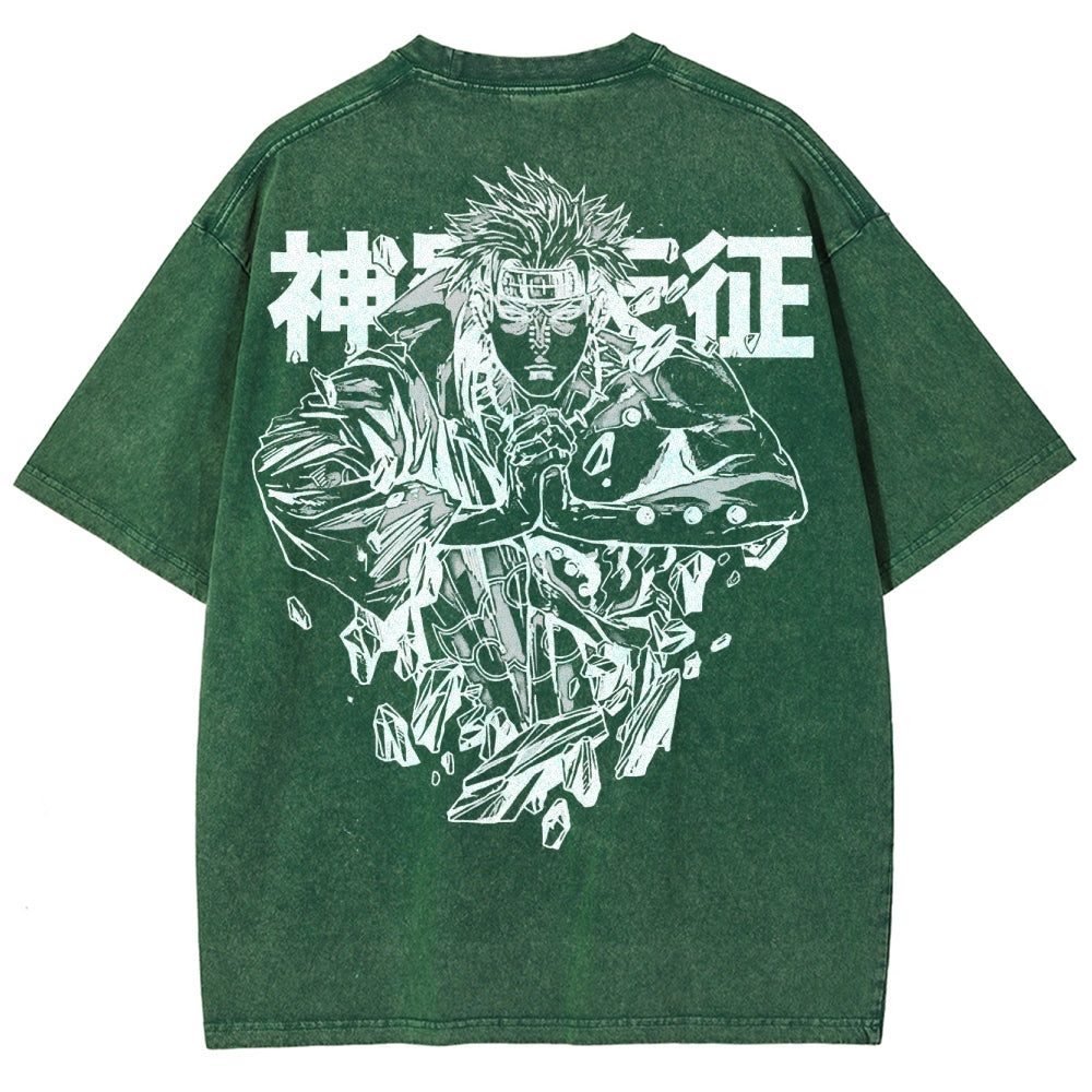 Naruto Unisex Fit Washed T-Shirt 2502003593