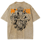 Naruto Unisex Fit Washed T-Shirt 2502003593