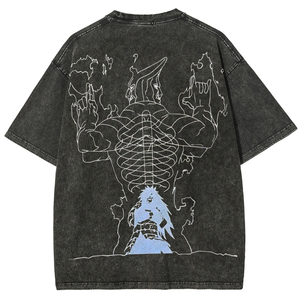 Naruto Unisex Fit Washed T-Shirt 2502006948