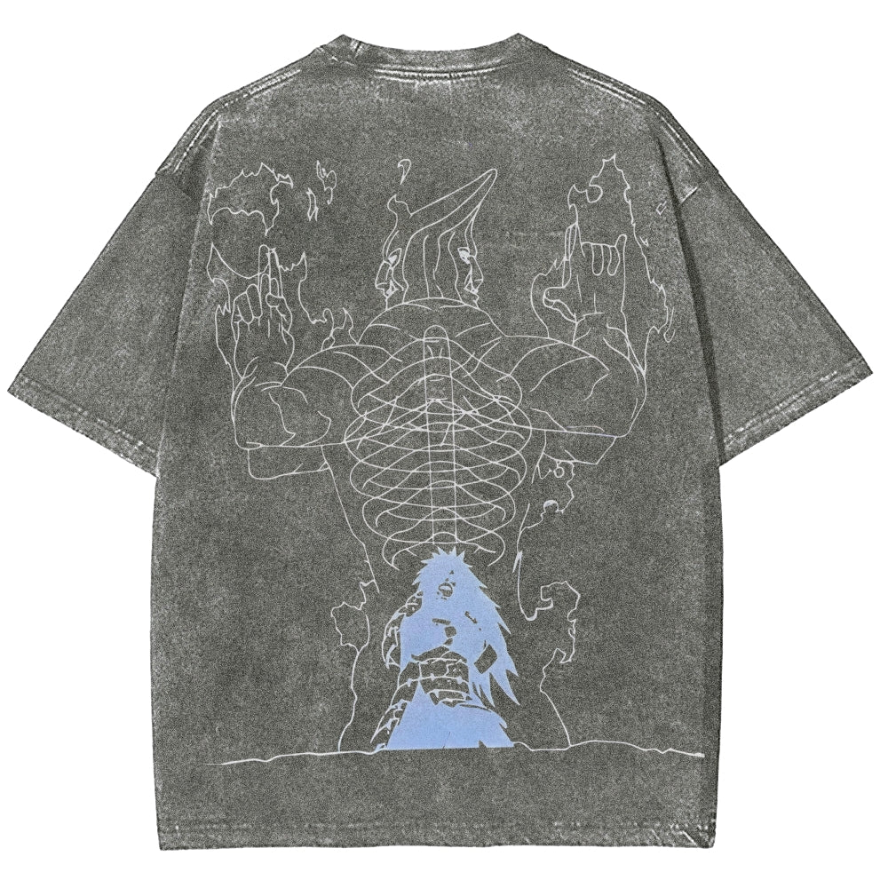 Naruto Unisex Fit Washed T-Shirt 2502006948