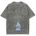 Naruto Unisex Fit Washed T-Shirt 2502006948