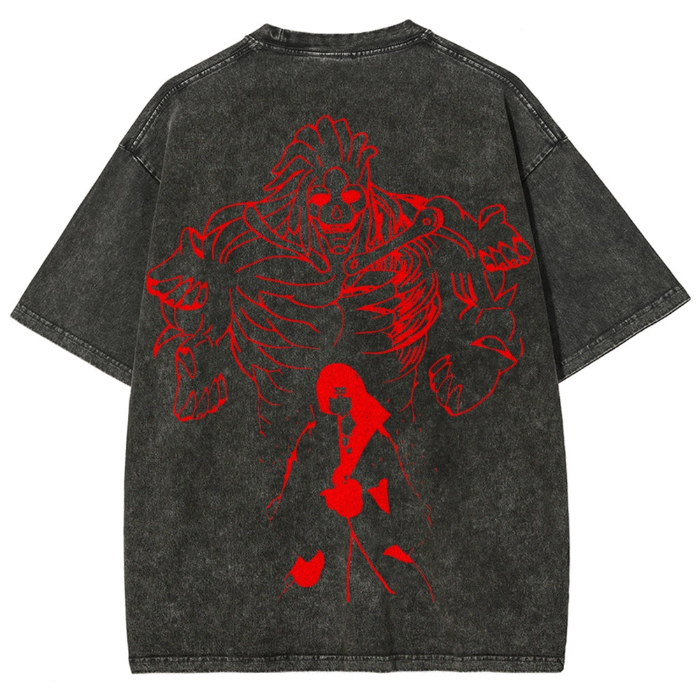 Naruto Unisex Fit Washed T-Shirt 2502006949