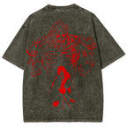 Naruto Unisex Fit Washed T-Shirt 2502006949