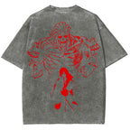 Naruto Unisex Fit Washed T-Shirt 2502006949