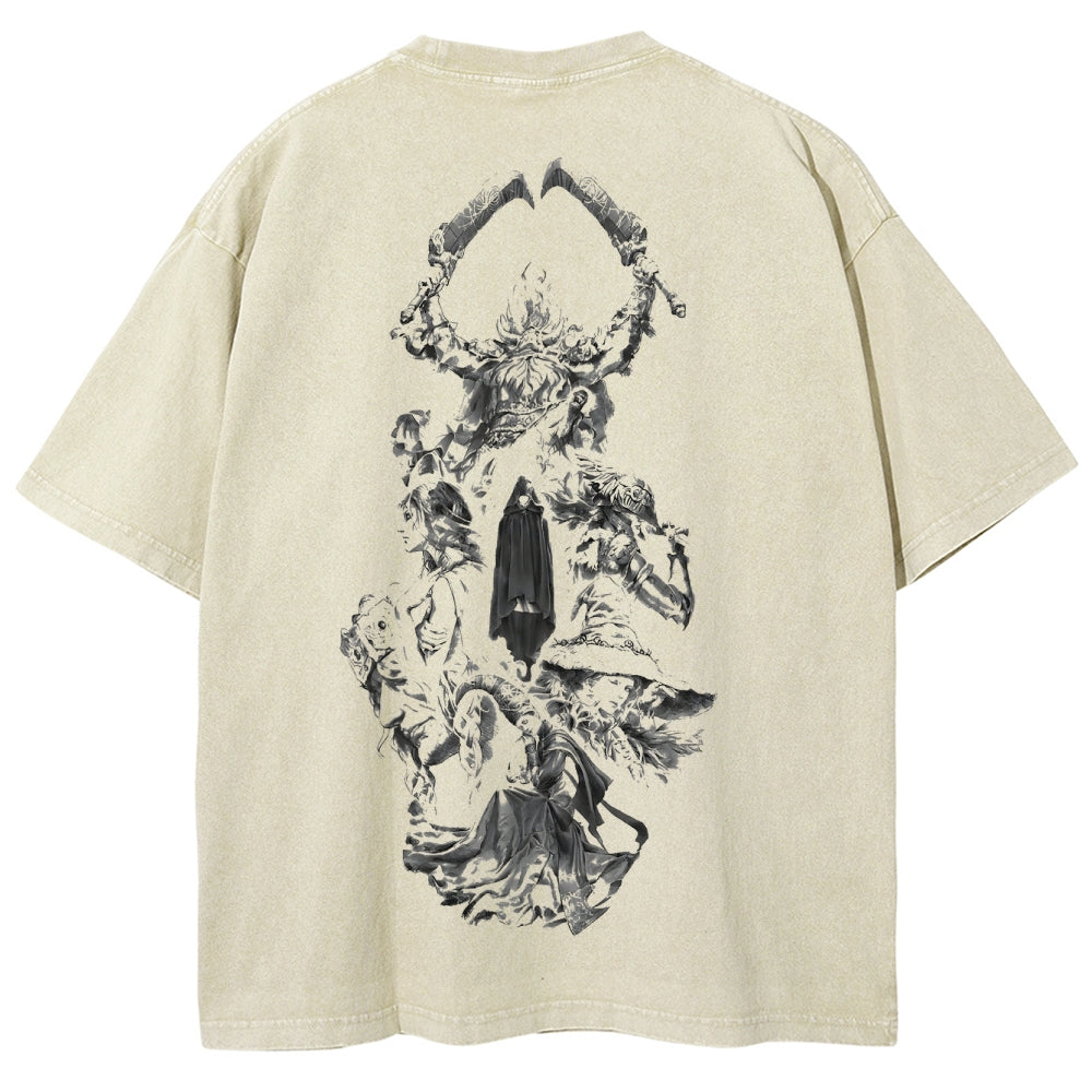 Elden Ring Unisex Fit Washed T-Shirt 2502008142