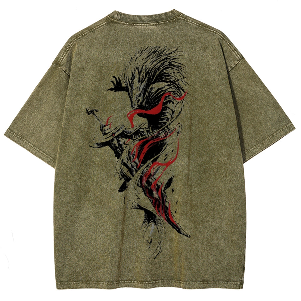 Elden Ring Unisex Fit Washed T-Shirt 2502008144