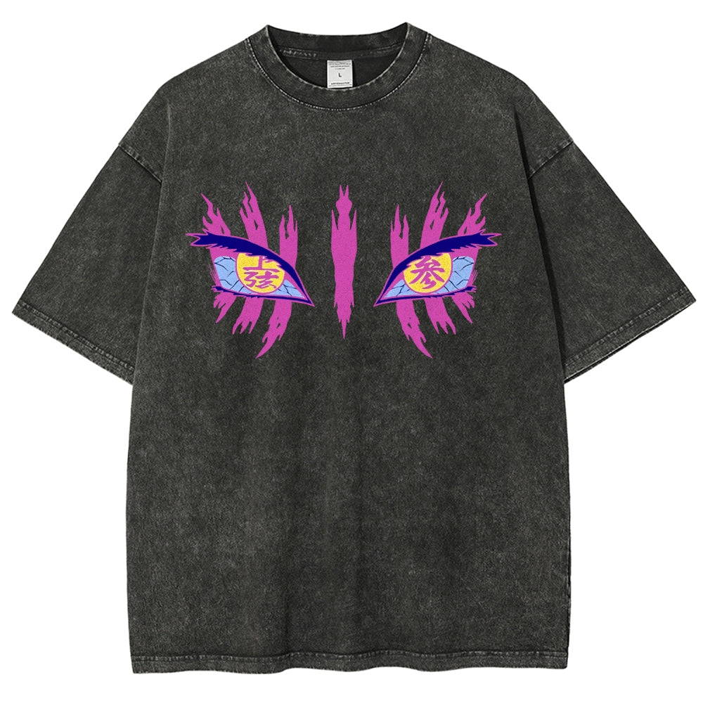 Demon Slayer Unisex Fit Washed T-Shirt 2503005372