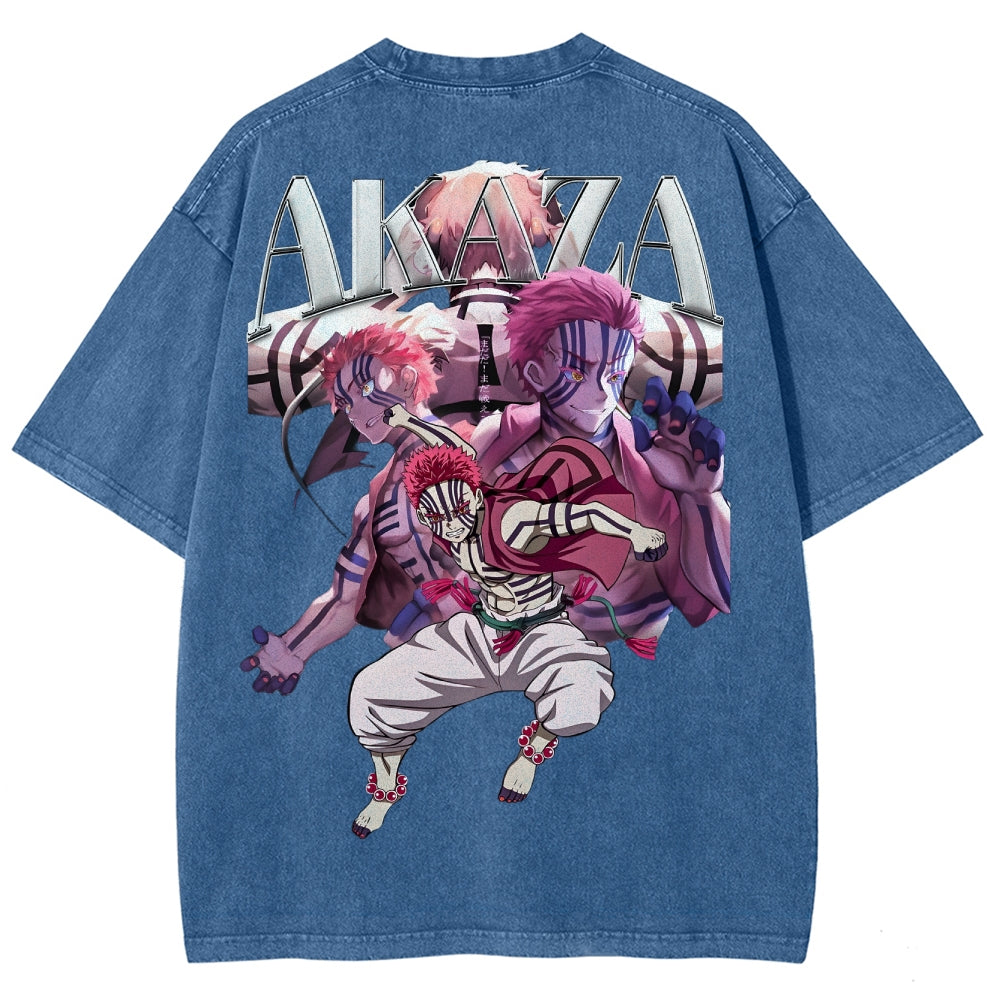 Demon Slayer Unisex Fit Washed T-Shirt 2503005372