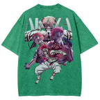 Demon Slayer Unisex Fit Washed T-Shirt 2503005372
