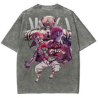 Demon Slayer Unisex Fit Washed T-Shirt 2503005372