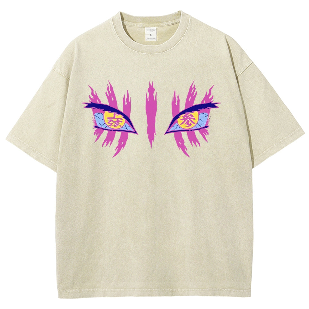 Demon Slayer Unisex Fit Washed T-Shirt 2503005372