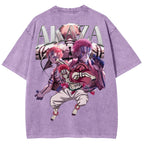 Demon Slayer Unisex Fit Washed T-Shirt 2503005372