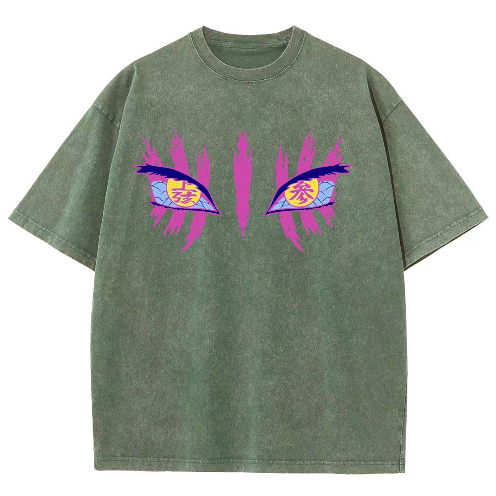Demon Slayer Unisex Fit Washed T-Shirt 2503005372