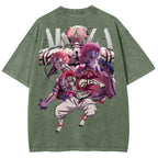 Demon Slayer Unisex Fit Washed T-Shirt 2503005372
