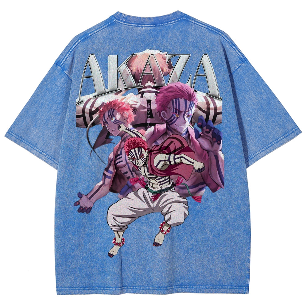 Demon Slayer Unisex Fit Washed T-Shirt 2503005372