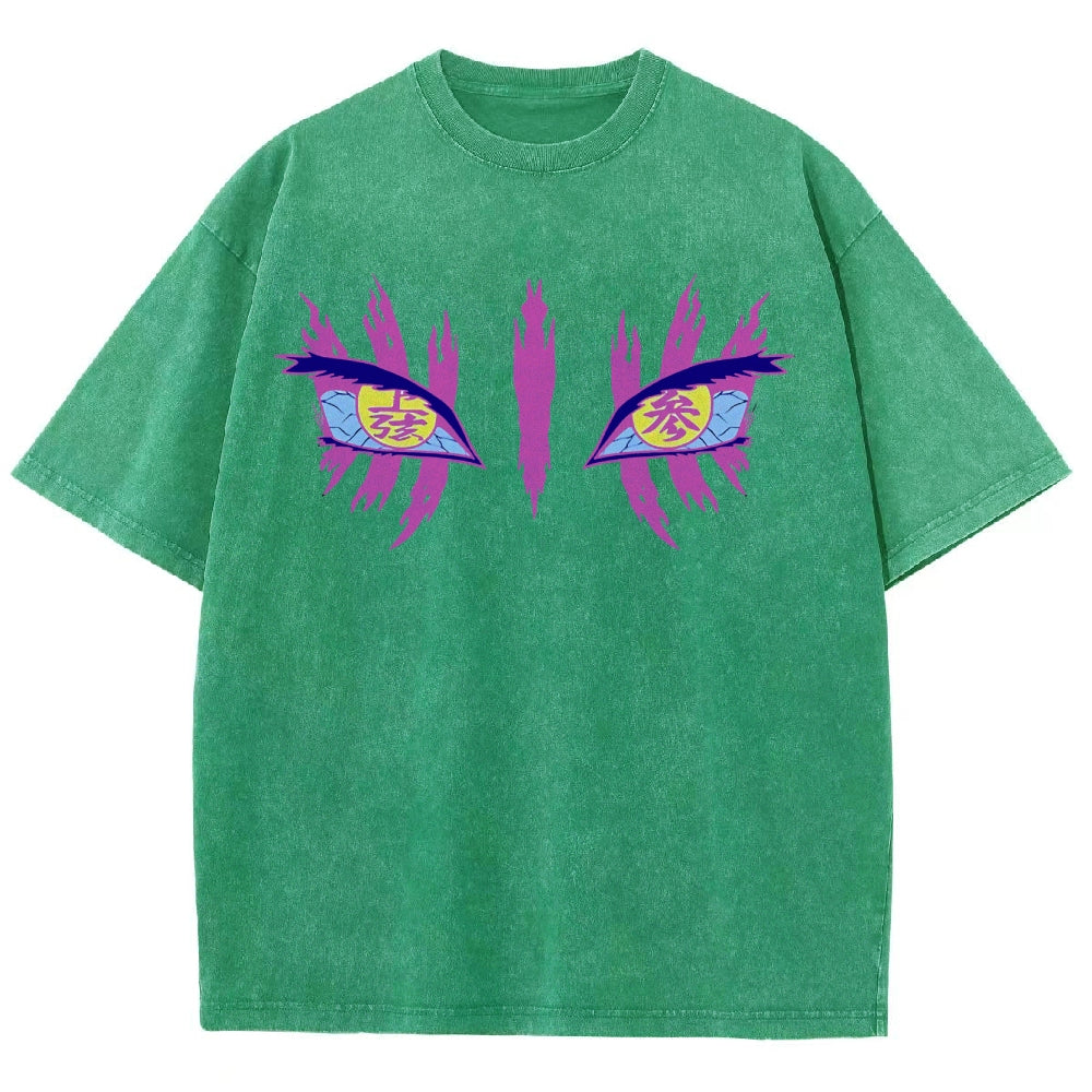 Demon Slayer Unisex Fit Washed T-Shirt 2503005374