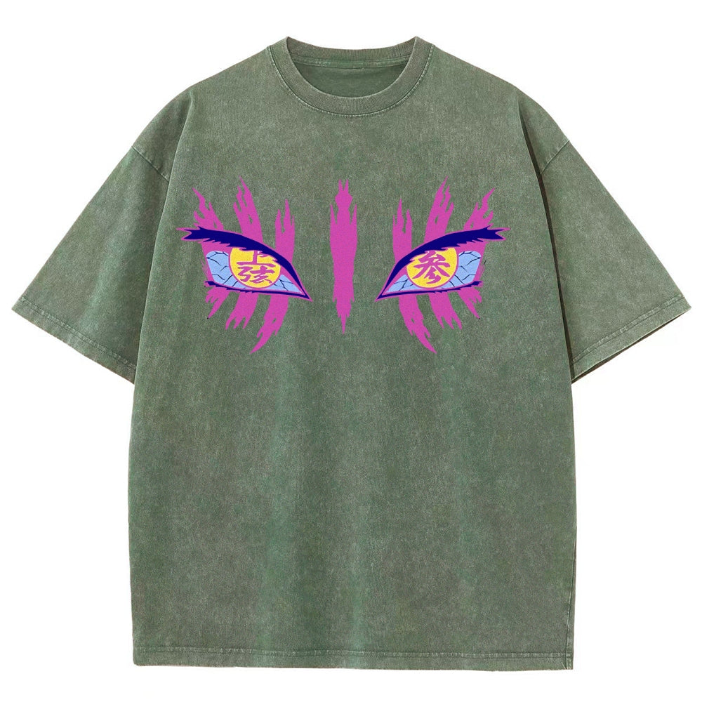Demon Slayer Unisex Fit Washed T-Shirt 2503005374