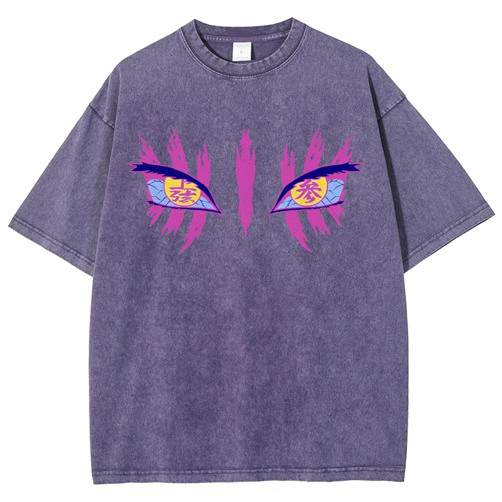 Demon Slayer Unisex Fit Washed T-Shirt 2503005374