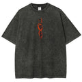 Demon Slayer Unisex Fit Washed T-Shirt 2503005405