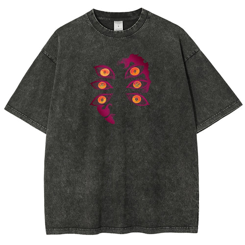 Demon Slayer Unisex Fit Washed T-Shirt 2503005412