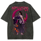 Demon Slayer Unisex Fit Washed T-Shirt 2503005412