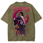 Demon Slayer Unisex Fit Washed T-Shirt 2503005412