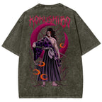 Demon Slayer Unisex Fit Washed T-Shirt 2503005412