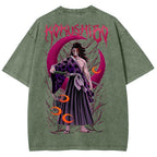 Demon Slayer Unisex Fit Washed T-Shirt 2503005412