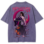 Demon Slayer Unisex Fit Washed T-Shirt 2503005412