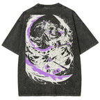 Demon Slayer Unisex Fit Washed T-Shirt 2503005417