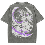 Demon Slayer Unisex Fit Washed T-Shirt 2503005417