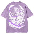 Demon Slayer Unisex Fit Washed T-Shirt 2503005417