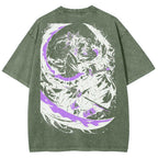 Demon Slayer Unisex Fit Washed T-Shirt 2503005417
