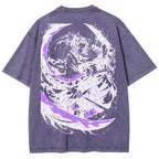 Demon Slayer Unisex Fit Washed T-Shirt 2503005417