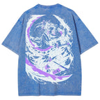 Demon Slayer Unisex Fit Washed T-Shirt 2503005417
